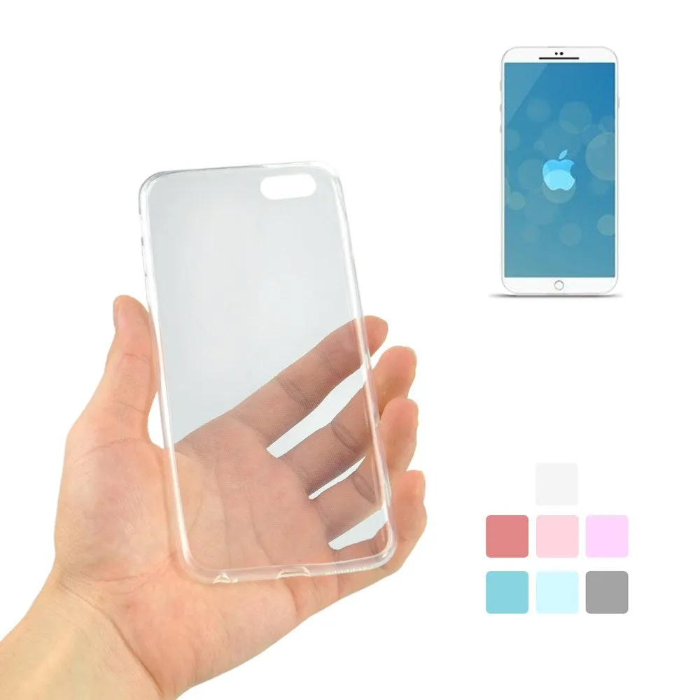 0.45mm Slim Crystal Flexible TPU Case for iPhone 6 Plus / 6s Plus 5.5 inch