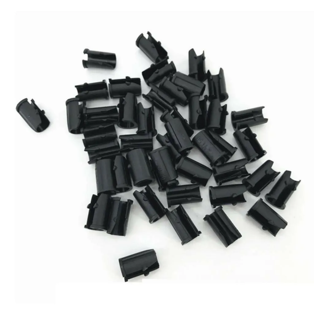 20 pieces U Type Frame Buckle Shim Brake Hoses Cable Guide Button