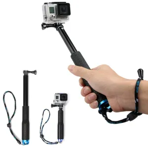 36 inch For SP POV Pole Extendable Self Selfie Stick Handheld Monopod Dive Since for Gopro Hero 5 4 3  3 2 sj4000 Sport Camera