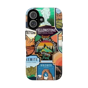 Acrylic Magnetic Tough Phone Cases for National Parks