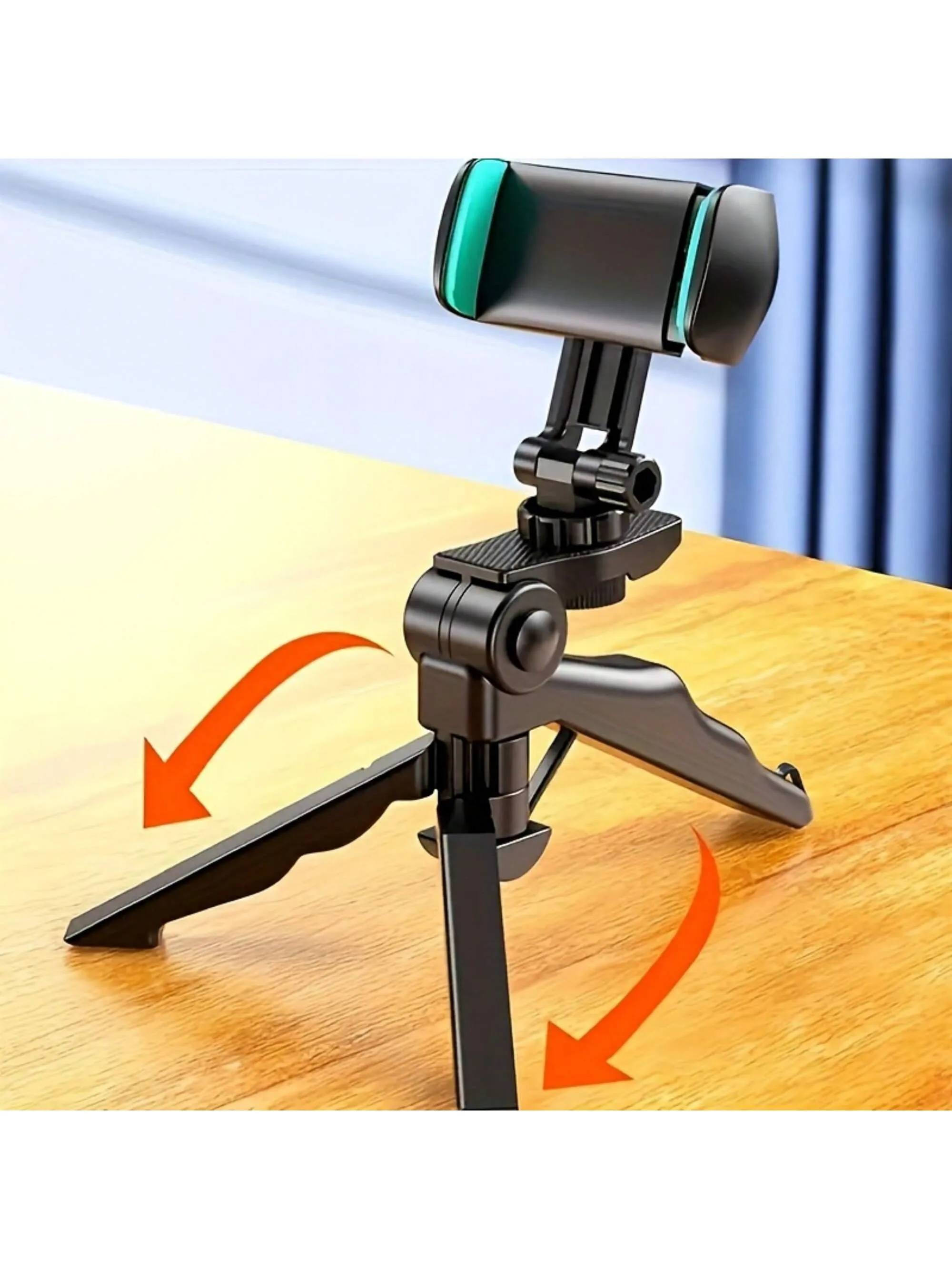 Adjustable 360° Smartphone Tripod Stand - Extendable Selfie Stick - Universal Compatibility for Effortless Photography & Videography