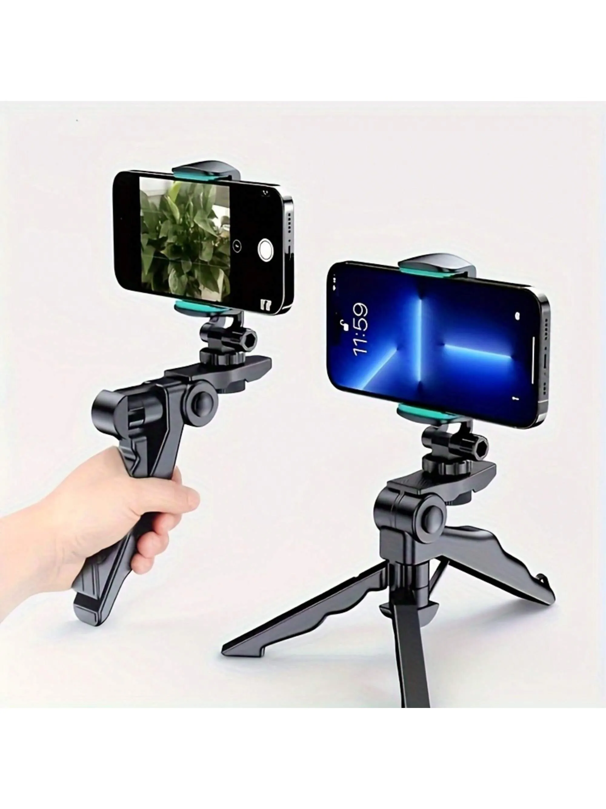 Adjustable 360° Smartphone Tripod Stand - Extendable Selfie Stick - Universal Compatibility for Effortless Photography & Videography