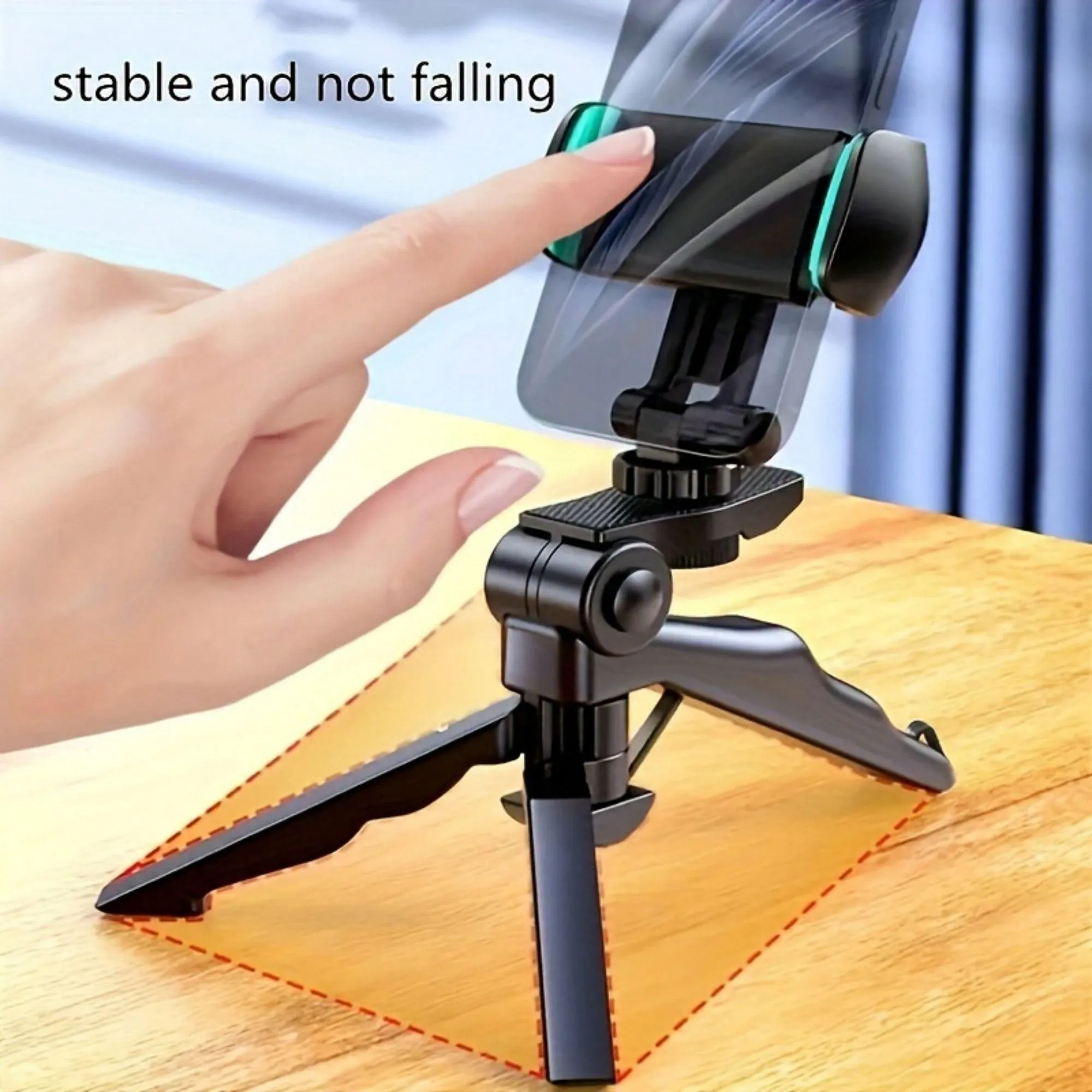 Adjustable 360° Smartphone Tripod Stand - Extendable Selfie Stick - Universal Compatibility for Effortless Photography & Videography