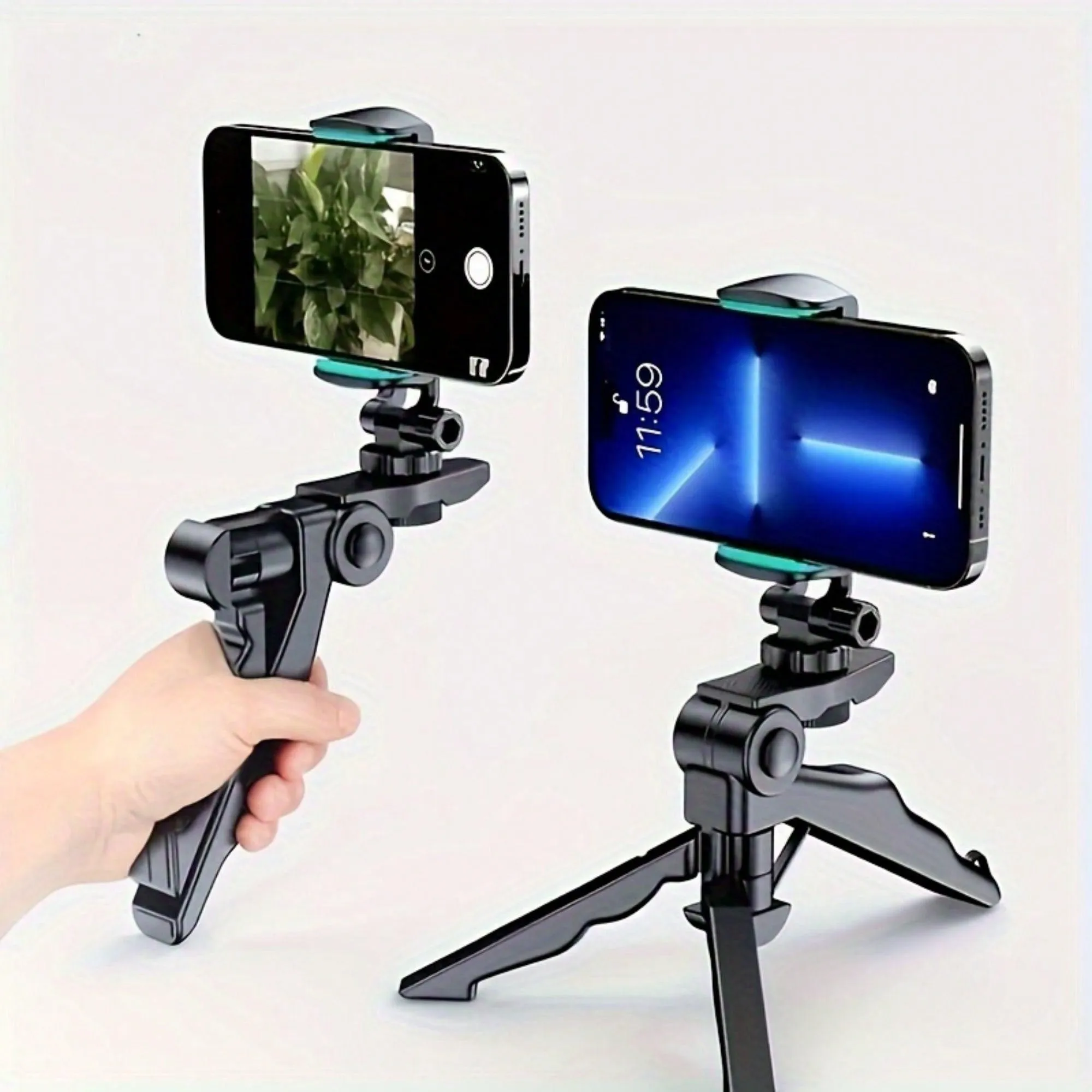 Adjustable 360° Smartphone Tripod Stand - Extendable Selfie Stick - Universal Compatibility for Effortless Photography & Videography