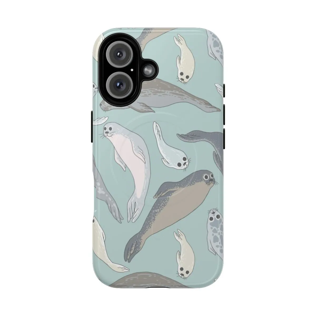 Adorable Seal-Themed Magnetic Protective Phone Cases