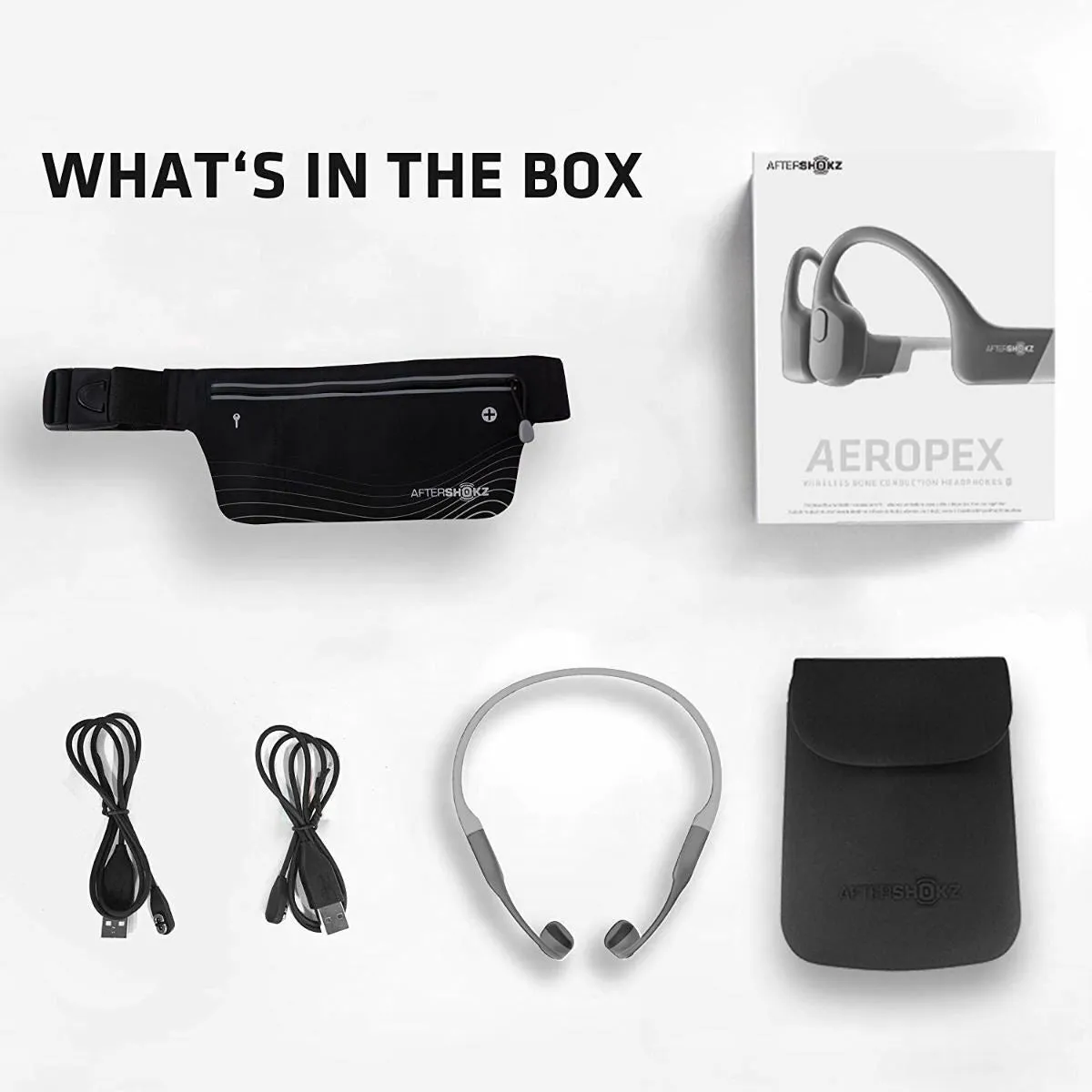 AfterShokz Aeropex Wireless Headphone - Waterproof Bone Conduction