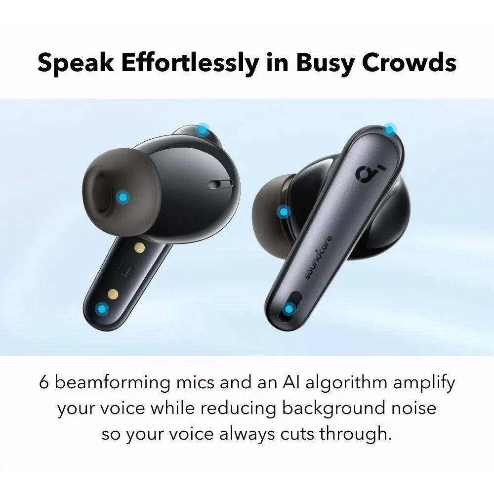 Anker Soundcore Liberty 4 NC Earbuds - Black