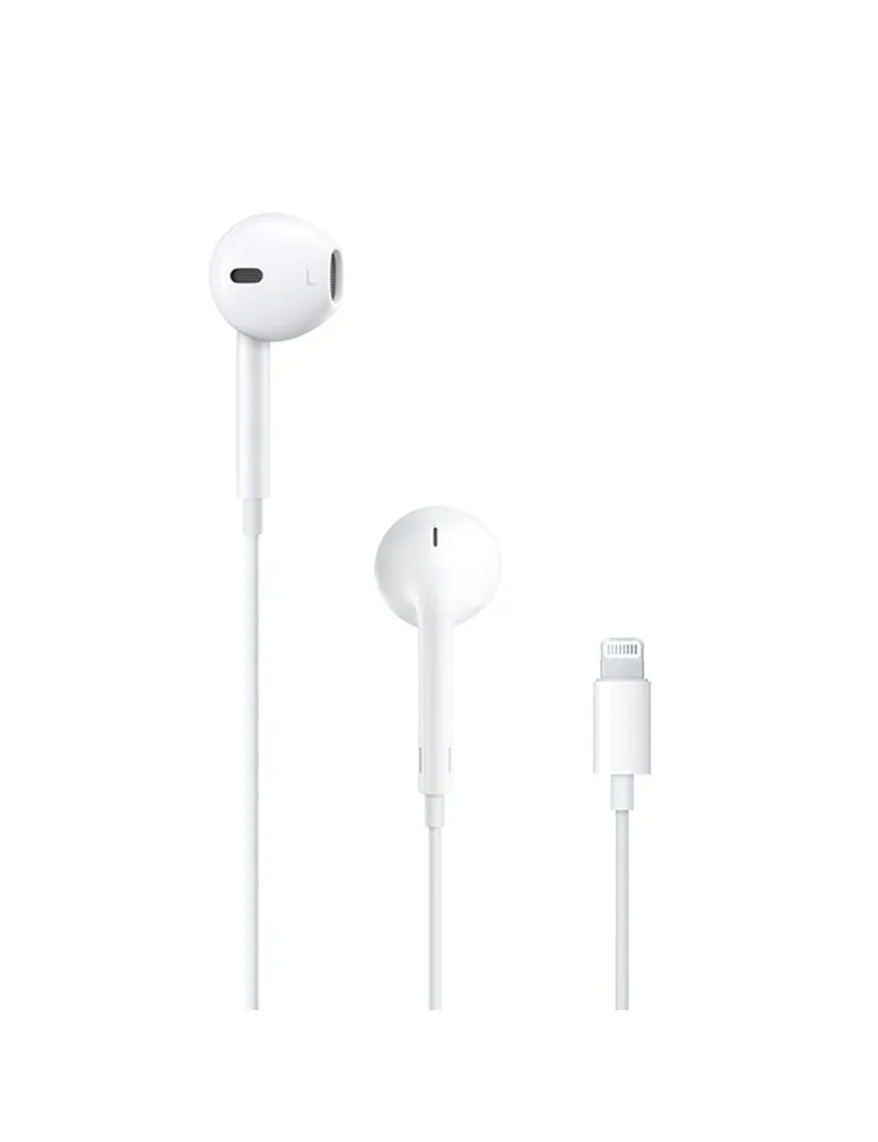 Apple Earpods - Earphones With Mic - Ear-Bud - Wired - Lightning - For Ipad/Iphone/Ipod (Lightning)