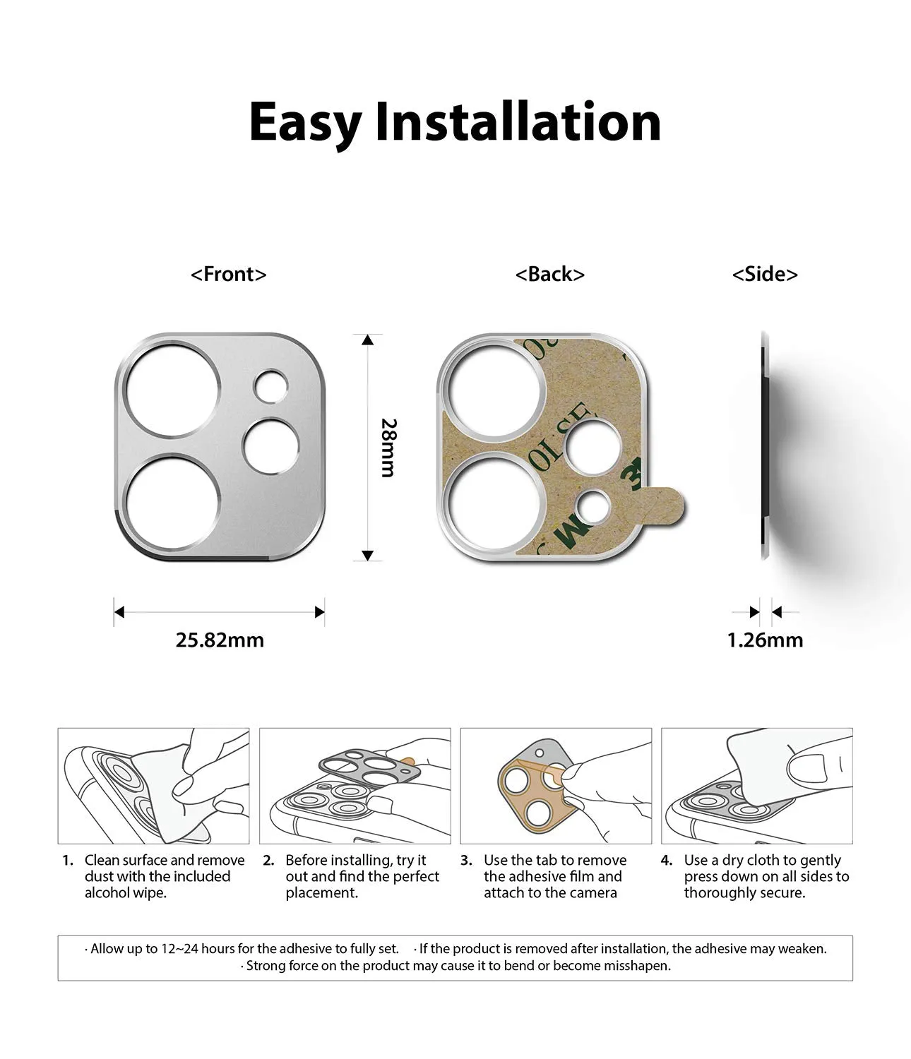 Apple iPhone 12 Camera Protector | Camera Styling - SLV