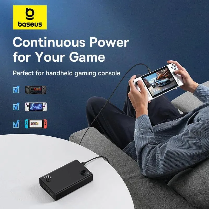 Baseus 24000mAh Power Bank: High-Speed Charging for Up to 3 Devices