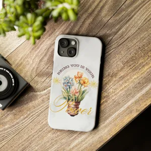 Being You Is Your Power iPhone 15 Phone Cases.