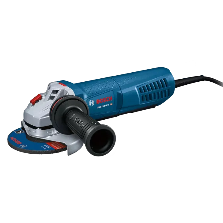 BOSCH 5" Angle Grinder w/ No Lock-On Paddle Switch