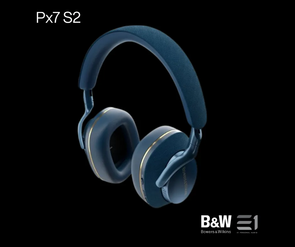 Bowers & Wilkins Px7 S2 Over-Ear Noise Canceling Headphones