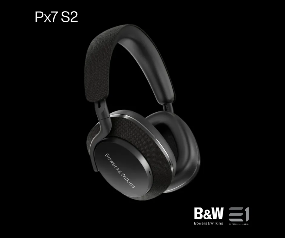 Bowers & Wilkins Px7 S2 Over-Ear Noise Canceling Headphones