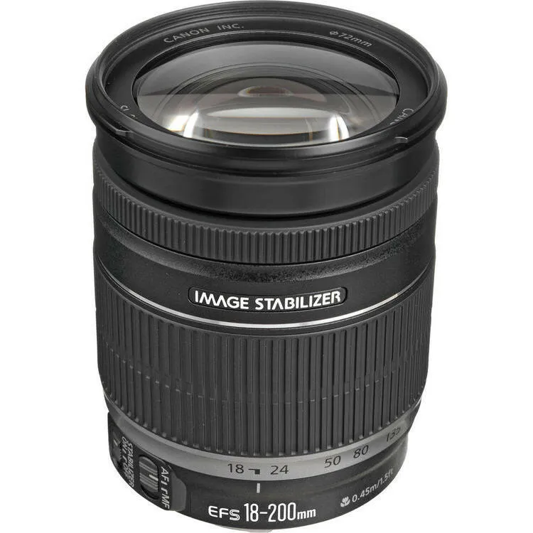 Canon 18-200mm f/3.5-5.6 EF-S IS Lens