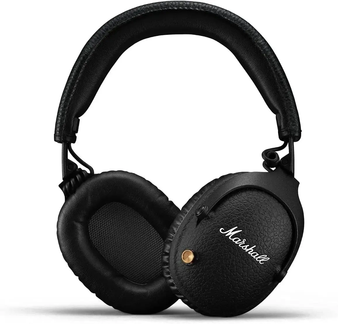 Certified Refurbished - Marshall Monitor II Active Noise Canceling Over-Ear Bluetooth Headphone, Black