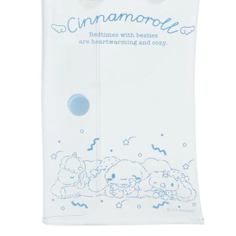 Cinnamoroll Sleepy Time Clear Plush Pouch