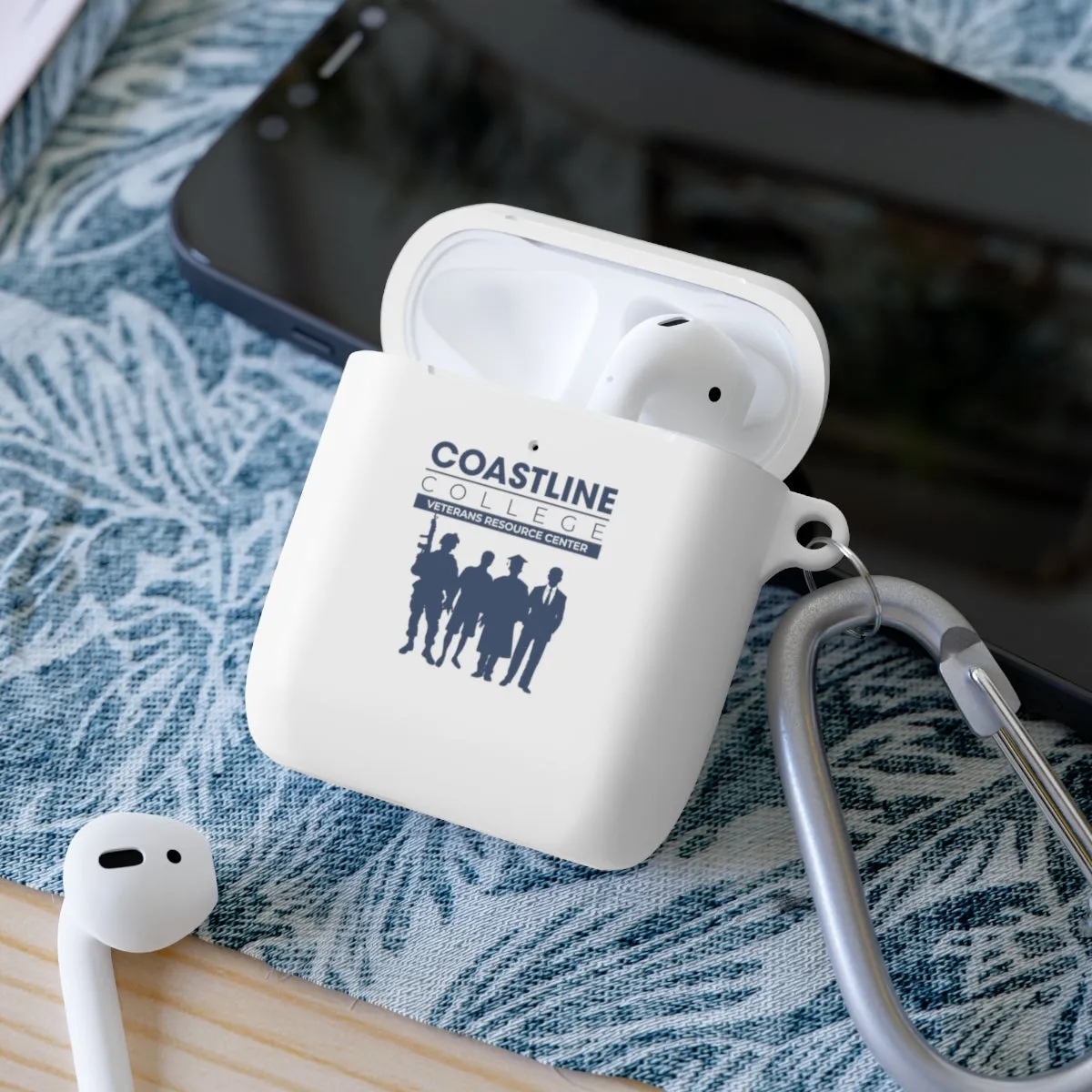 Coastline Veterans Resource Center AirPods and AirPods Pro Case Cover - White