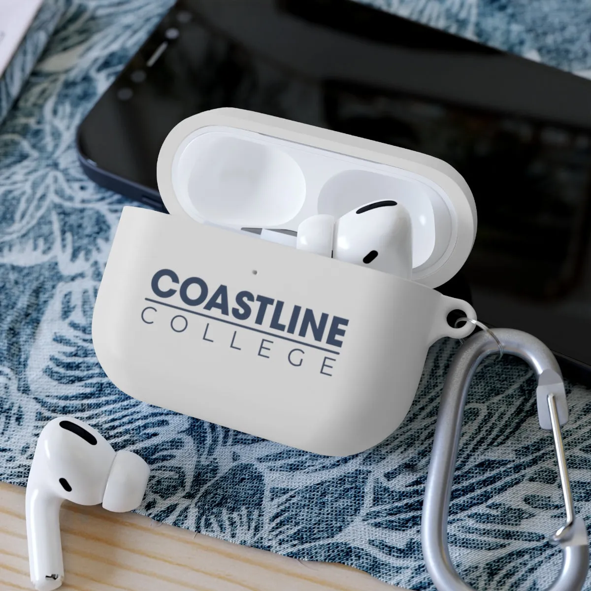 Coastline Veterans Resource Center AirPods and AirPods Pro Case Cover - White