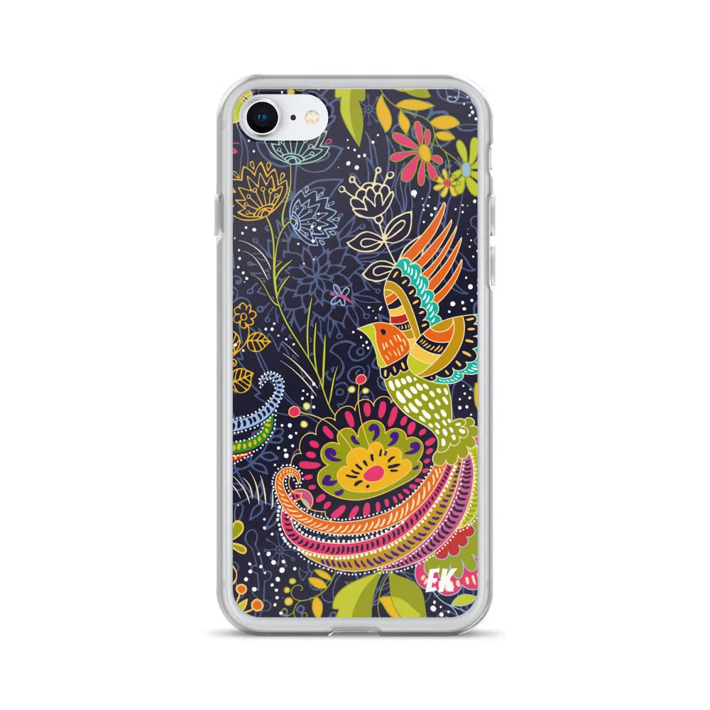 Colorful Decorative Pattern iPhone Case