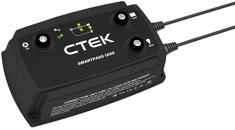 CTEK Battery Charger - Smartpass 120 14.4V 120 Amp - 40-185