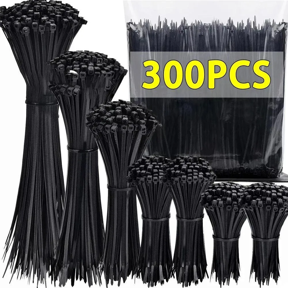 Detachable Nylon Cable Ties: Efficient Cable Organization Kit