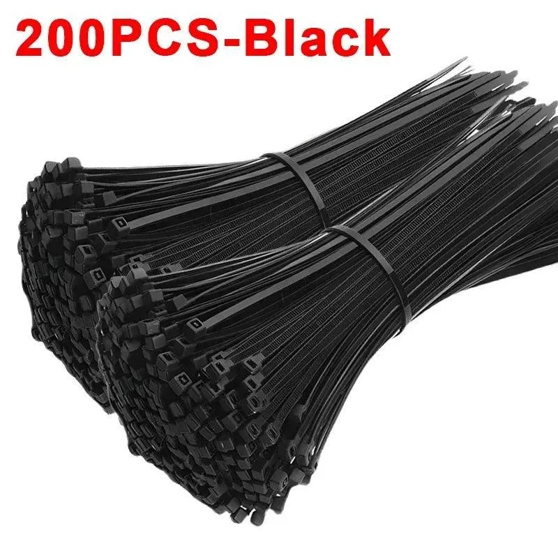 Detachable Nylon Cable Ties: Efficient Cable Organization Kit