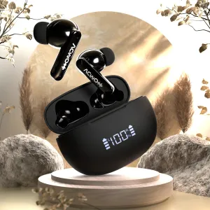 DwOTS 323-In-Ear Detection For Smart Music Control Charcoal Black