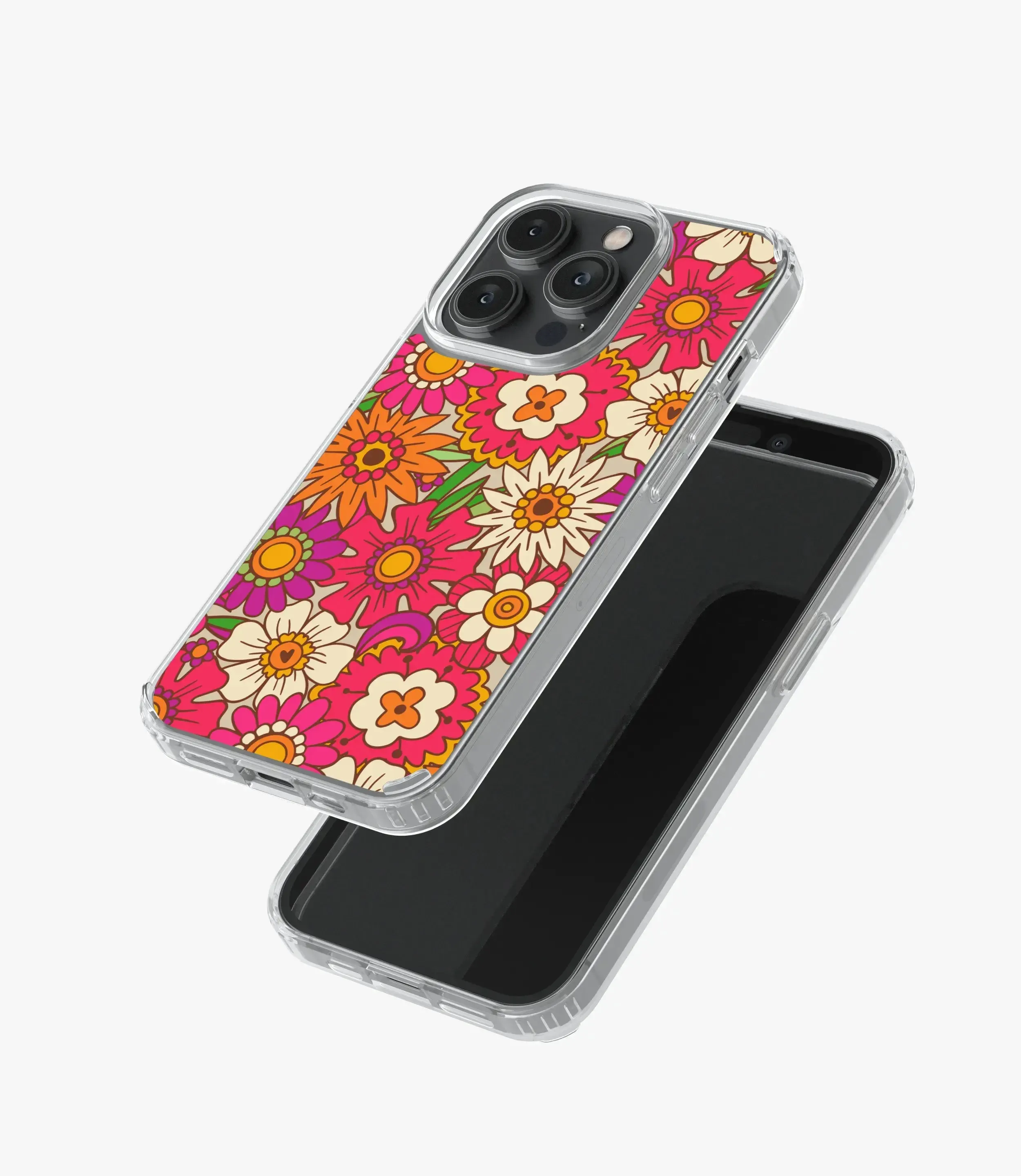 Flower Power 60s Floral Silicone Case