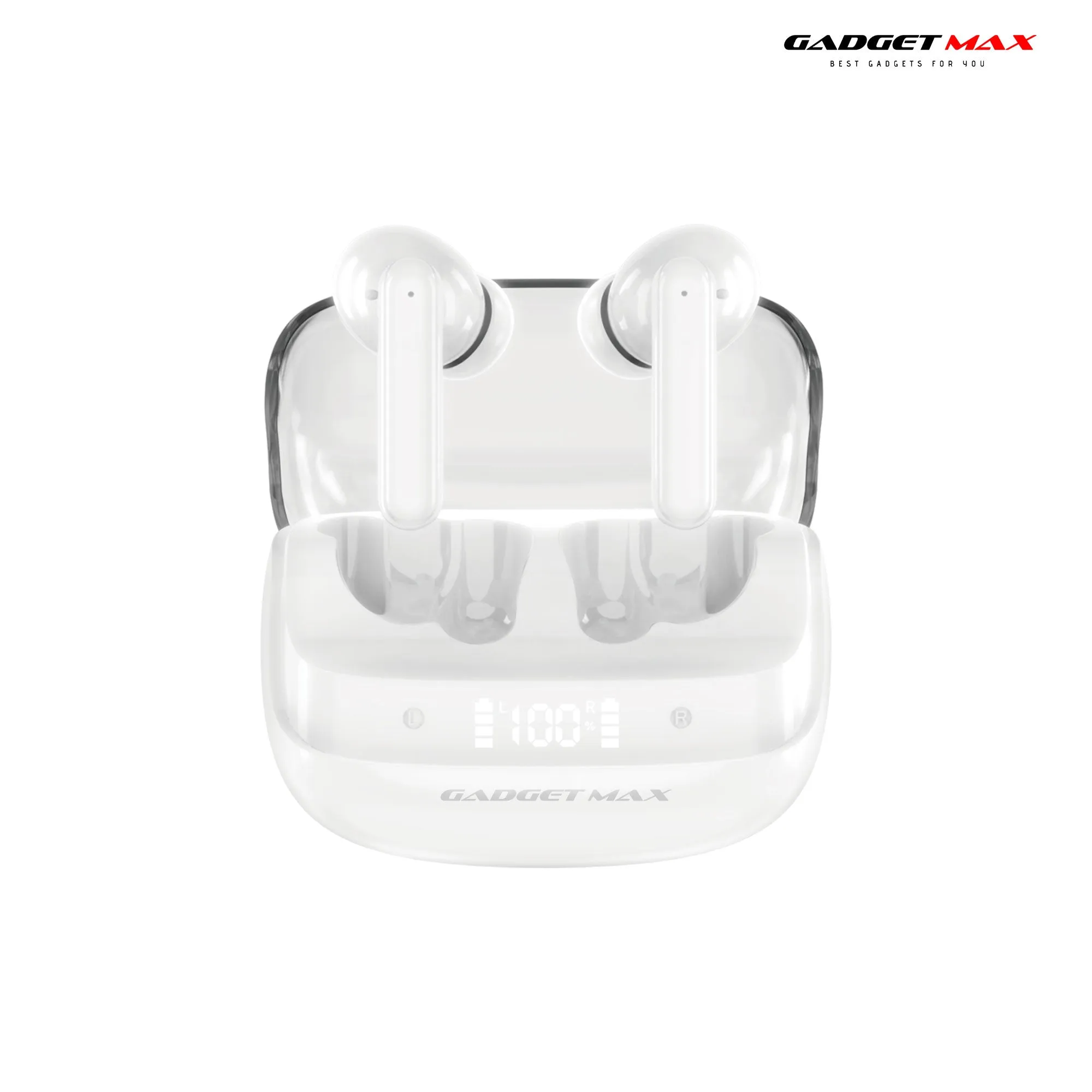 GADGET MAX GM24 WIRELESS ACTIVE NOISE CANCELLATION TWS Earbuds (ANC ENC)