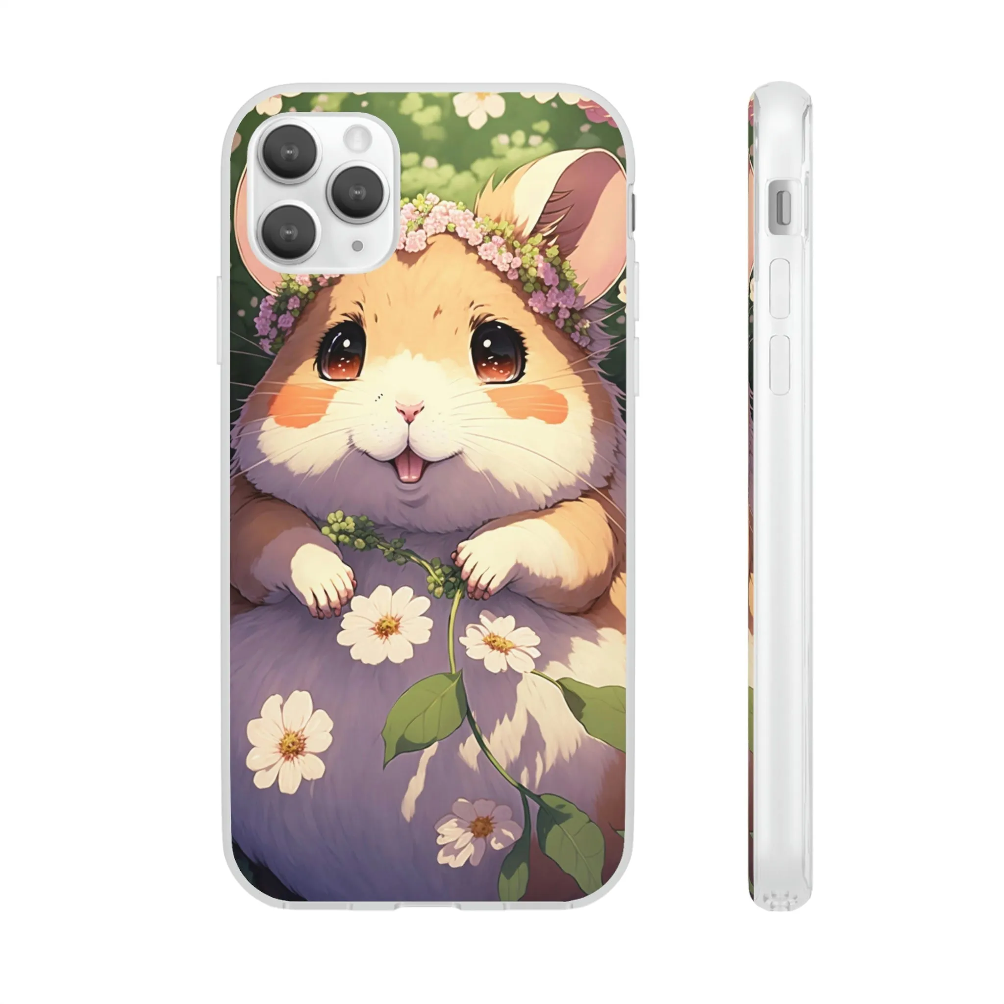 Happy Hamster Flexi Phone Cases