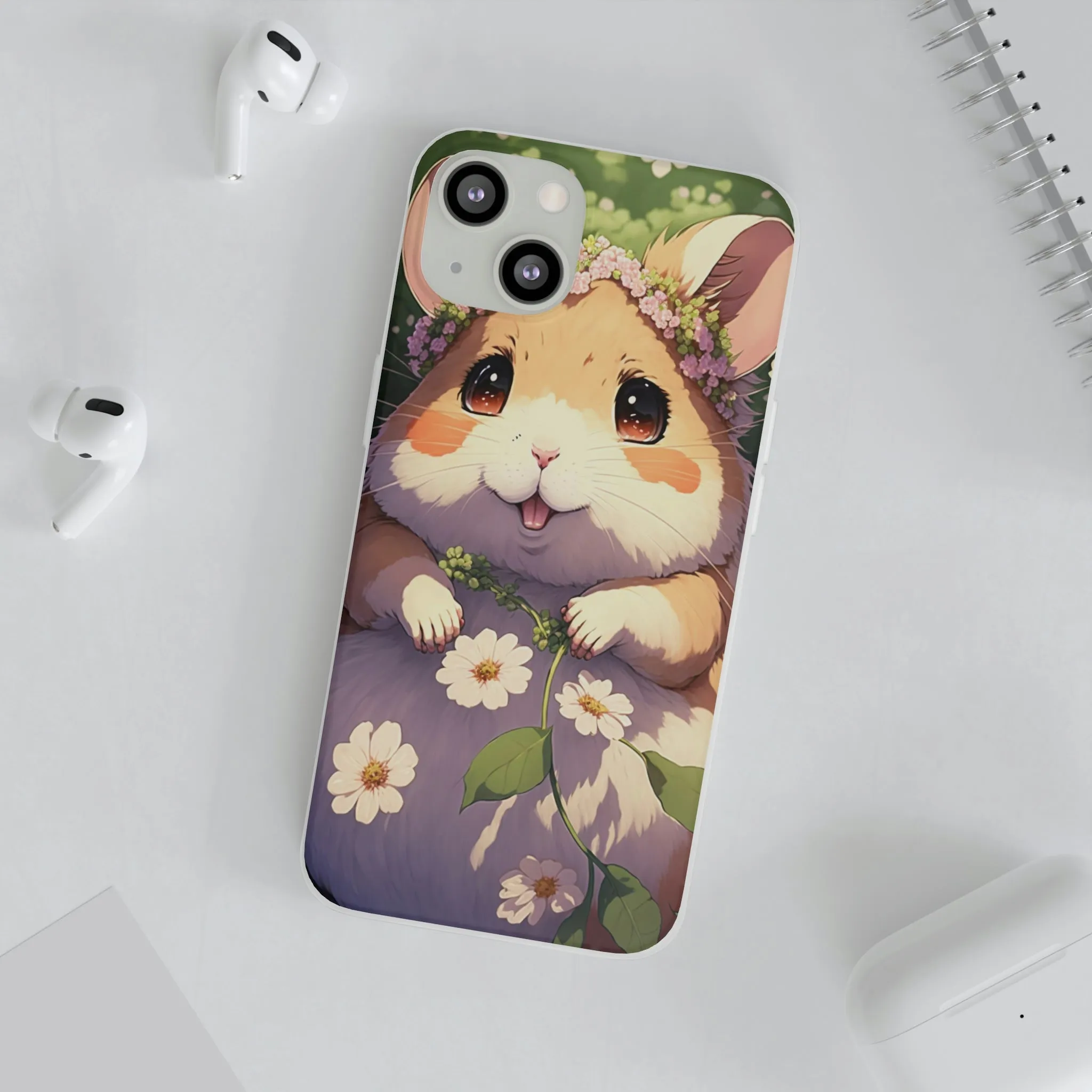 Happy Hamster Flexi Phone Cases