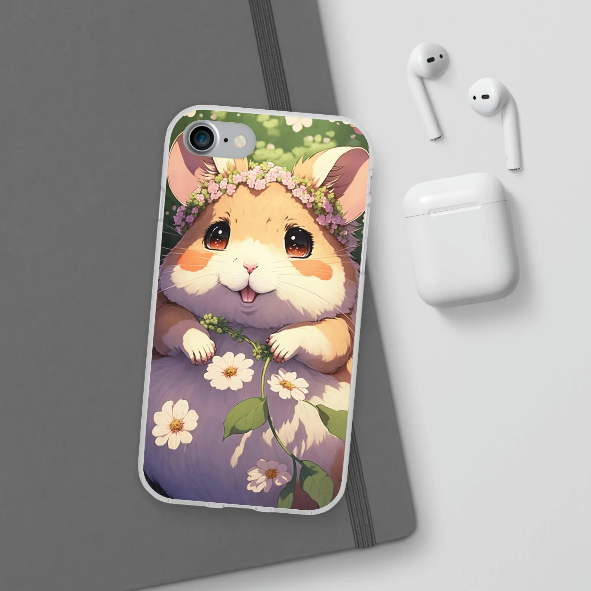 Happy Hamster Flexi Phone Cases