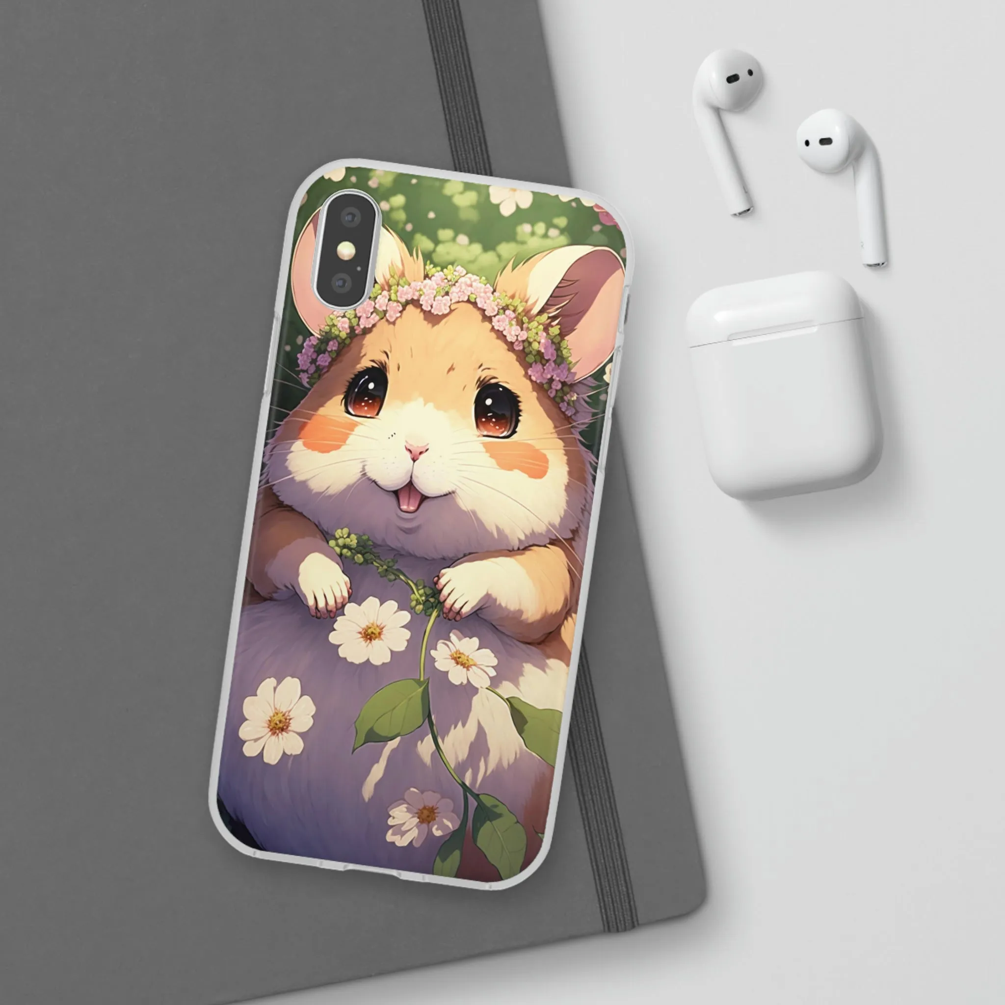 Happy Hamster Flexi Phone Cases