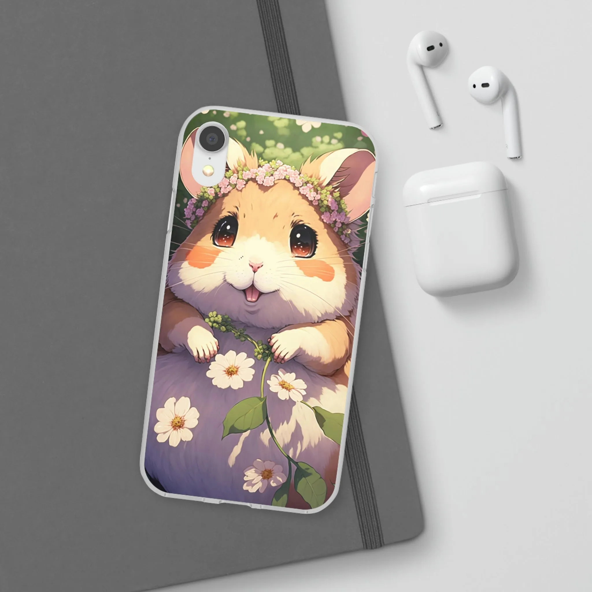 Happy Hamster Flexi Phone Cases