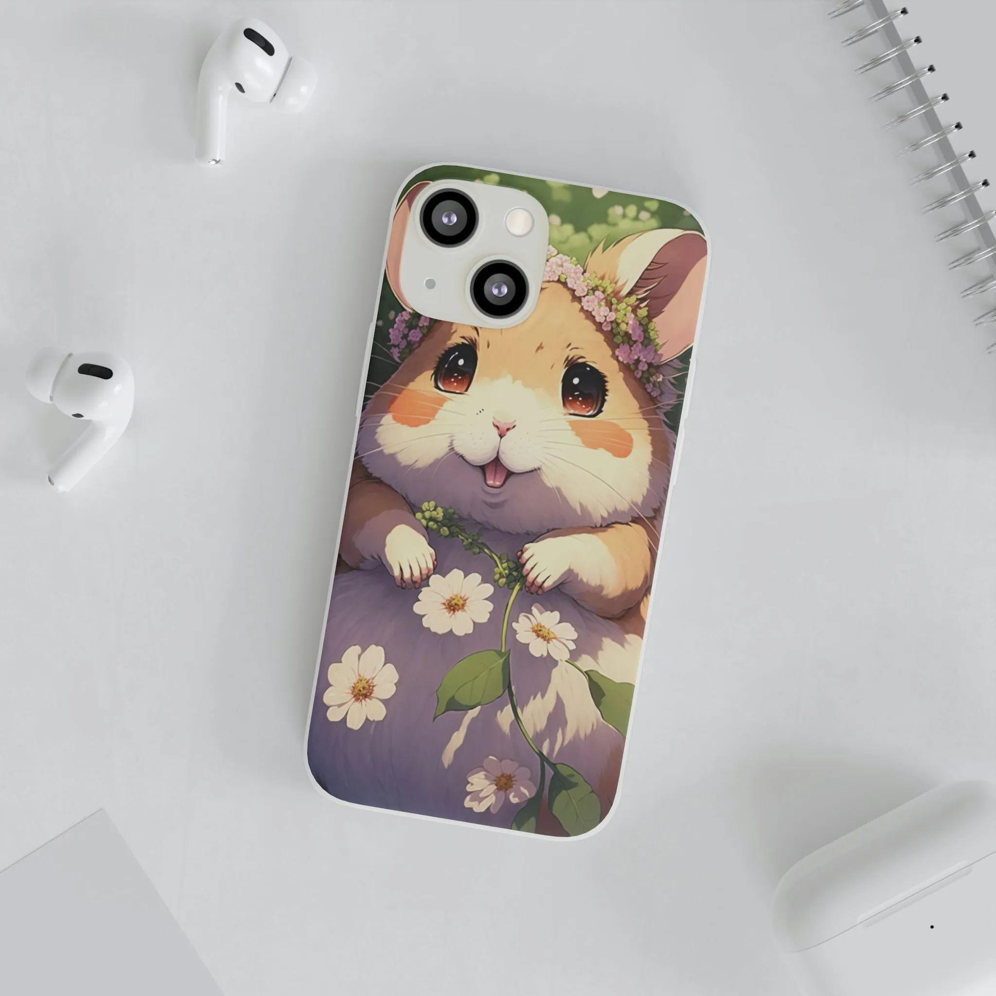 Happy Hamster Flexi Phone Cases