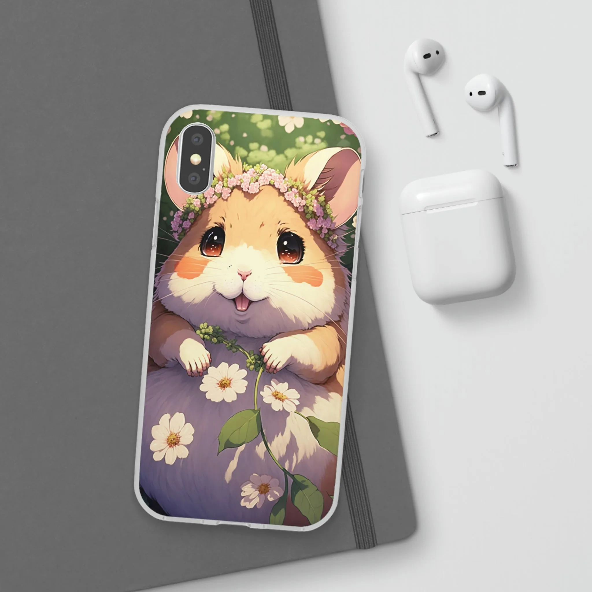 Happy Hamster Flexi Phone Cases