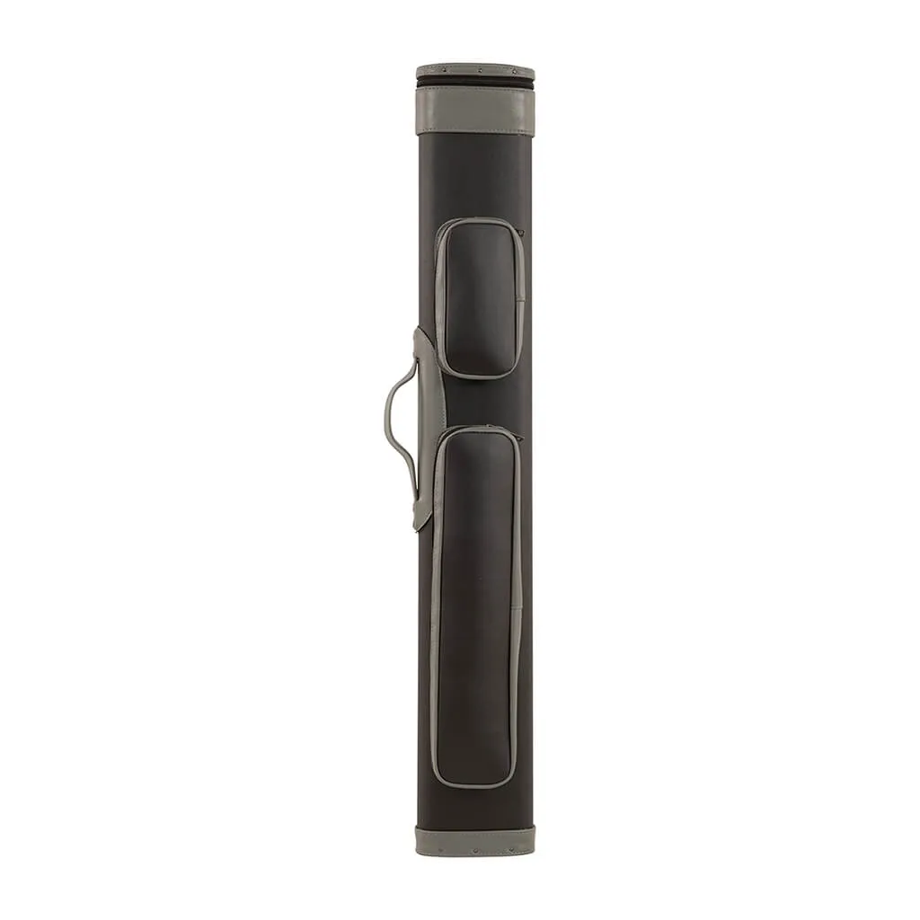 HARD CUE CASE BLACK/GREY 2B/4S