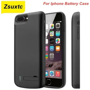 High-Capacity 10000mAh Battery Case for iPhone 15, 14, 13, 12, 11, and More - Ultimate Power Bank Protection!