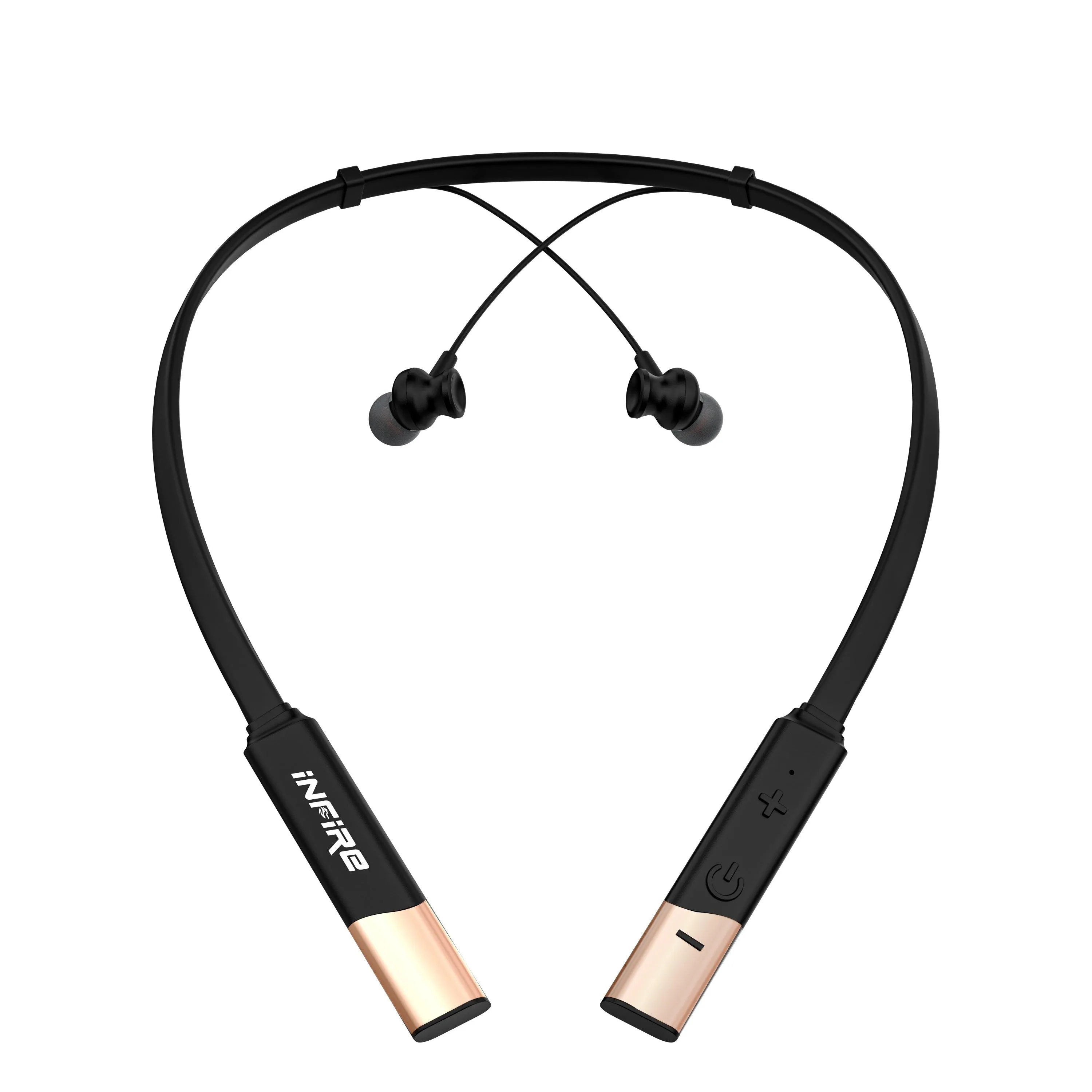 iNFiRe FireBand upto 20 Hours PlayTime , IPX4 with High Bass Magnetic Drivers NeckBand