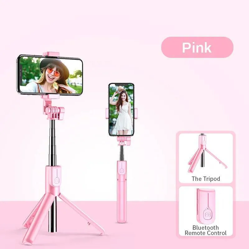 iPhone Selfie Stick with LED Light & Tripod - Ultimate 4-in-1 Capture Tool for Perfect Photos