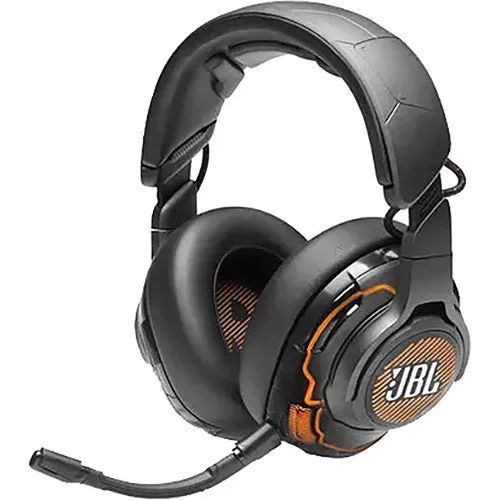 JBL QUANTUM ONE Noise-Canceling Wired Over-Ear Gaming Headset (Black)