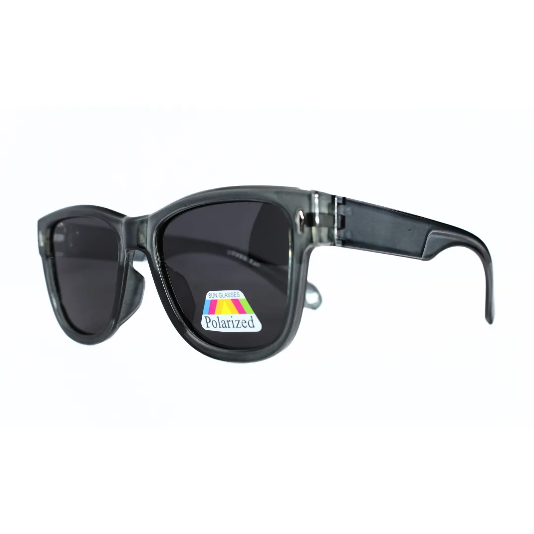 Jubleelens Wayfarer Grey Sunglasses - Black Polarized A Versatile and Stylish Pair for Any Occasion