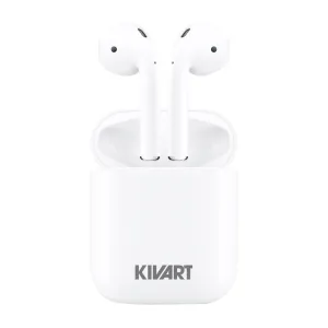 Kivart Rush | Affordable Wireless Earbuds | 18-hour Playtime in one Charge | Fast Charging | Dual Device Pairing | Best Fit for all Ear sizes | 10mm Drivers