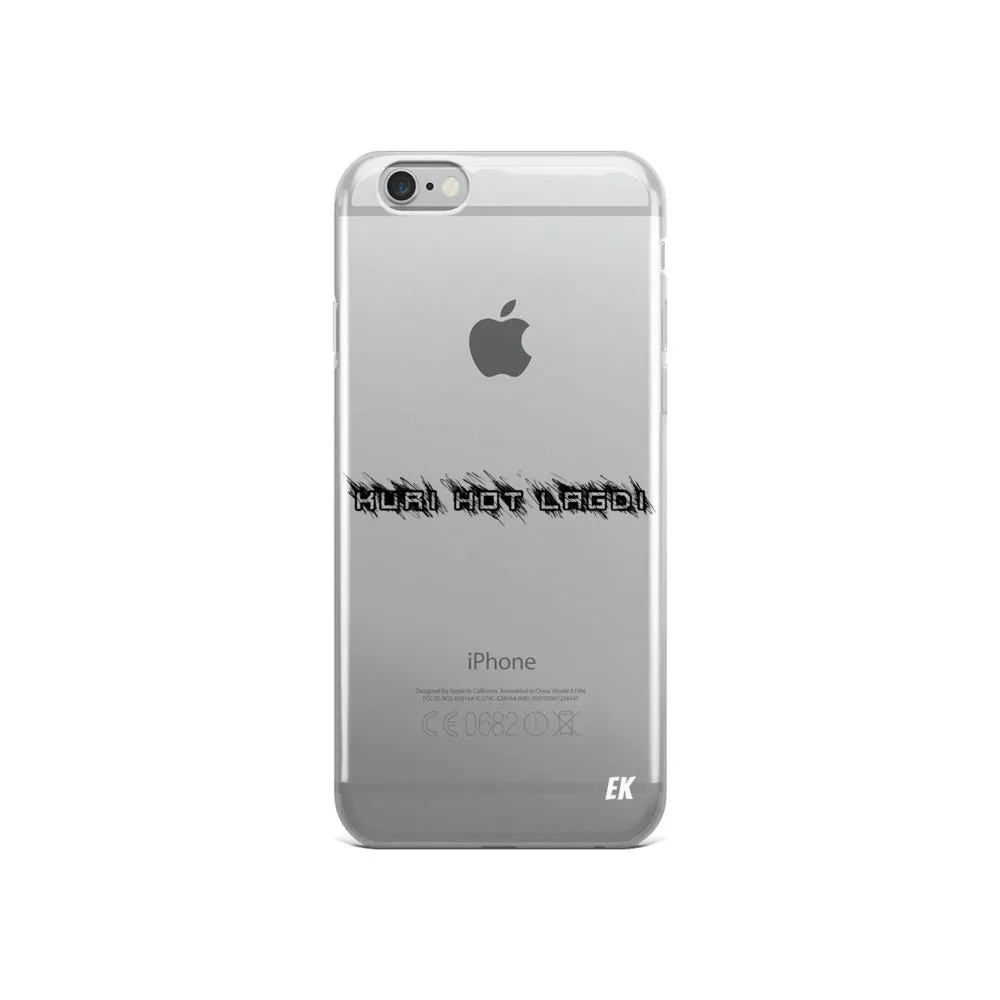 KURI HOT LAGDI iPhone Case