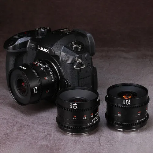 Laowa MFT Cine Prime 3-Lens Wide Bundle (7.5mm, 10mm, 17mm)