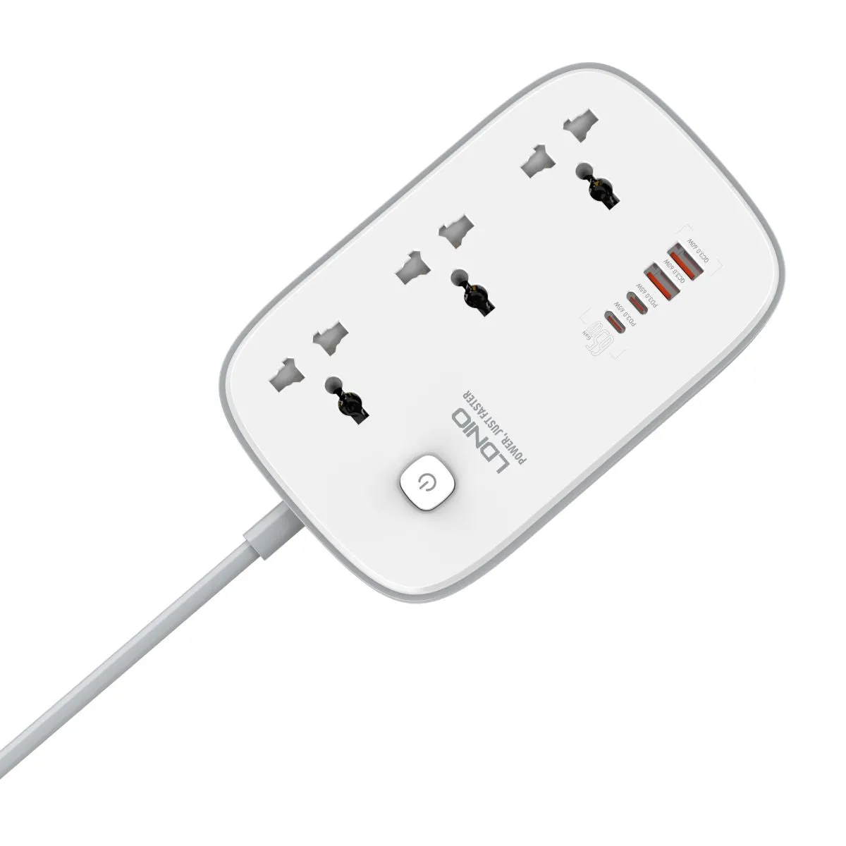 LDNIO 3 AC Outlets 4 USB Power Strip SC3416