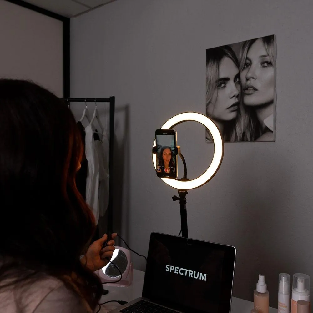 LED 10" USB Desk Ring Light - 'Selena'