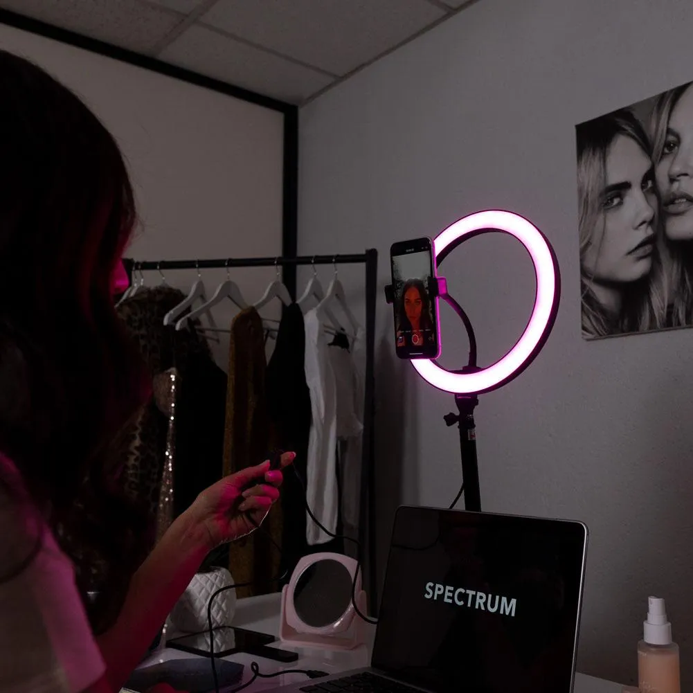 LED 10" USB Desk Ring Light - 'Selena'