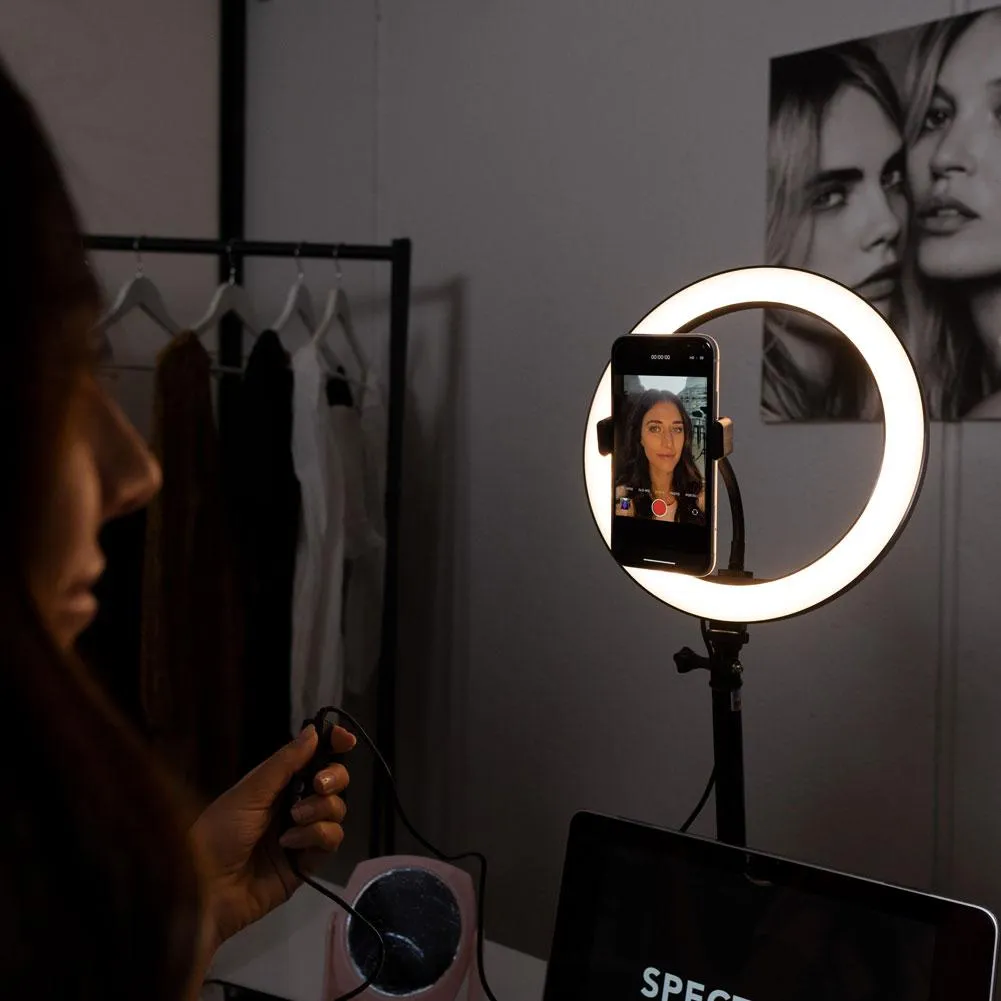 LED 10" USB Desk Ring Light - 'Selena'